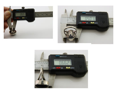 Navajo Handmade Ring 925 Silver Black Onyx Artist Signed R C.80's