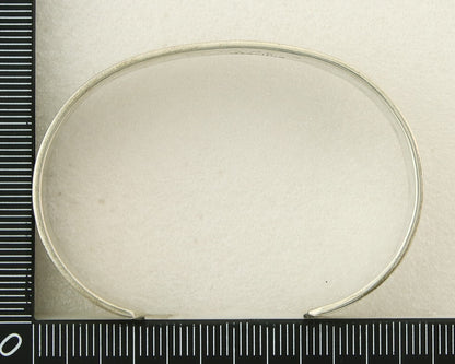 Navajo Bracelet 925 Silver Artist Signed Thomas Singer Cuff Made in the 1980's