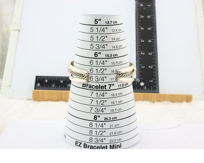 Men Navajo Bracelet Sterling Silver Handmade Nugget Turquoise Signed JR