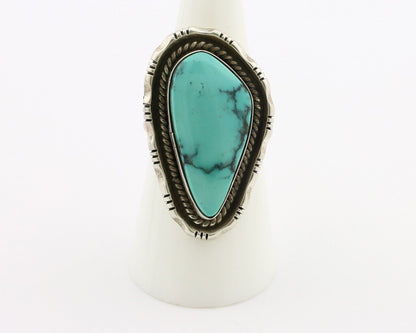 Navajo Ring 925 Silver Tobe Turpen Vault Turquoise Native Artist C.80's