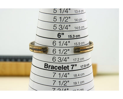 Navajo Bracelet 925 Silver & 12K Gold Cuff Artist Signed TAHE C.80's