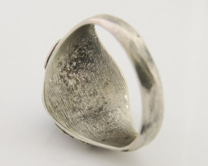 Navajo Ring 925 Silver Turquoise Turpen's Pawn Vault Artist Native C.80's