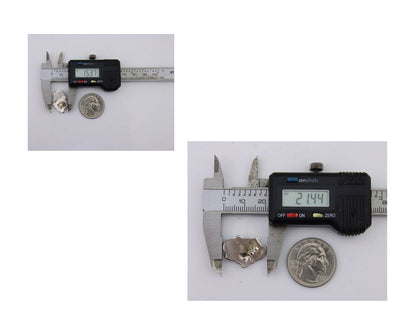 Navajo Earrings 925 Silver Natural Turquoise Artist Signed Roie Jaque C.80's