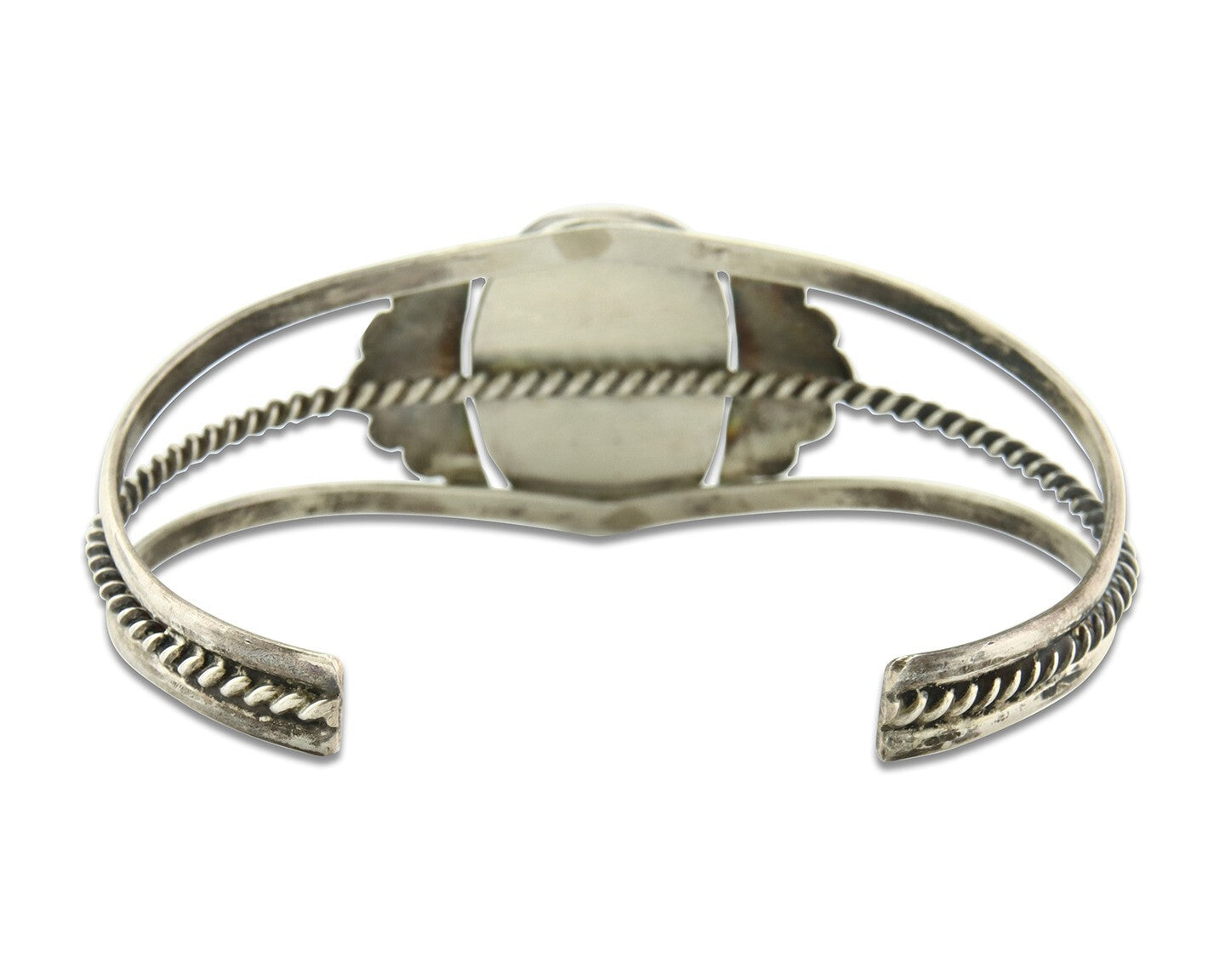 Vintage Navajo Bracelet 925 Silver Blue Turquoise Handmade