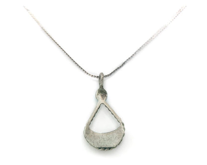 Navajo Necklace Sterling Silver Natural Blue Turquoise Vintage