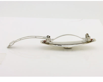 Women's Navajo Hair Clip Barrette Manassas 925 Silver Native American C.80's