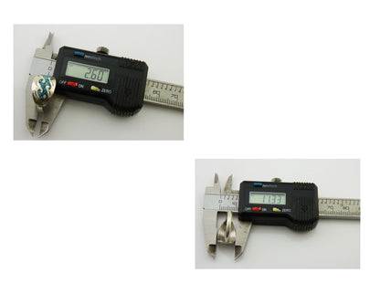 Navajo Wave Ring 925 Silver Turquoise Native Artist C.80's