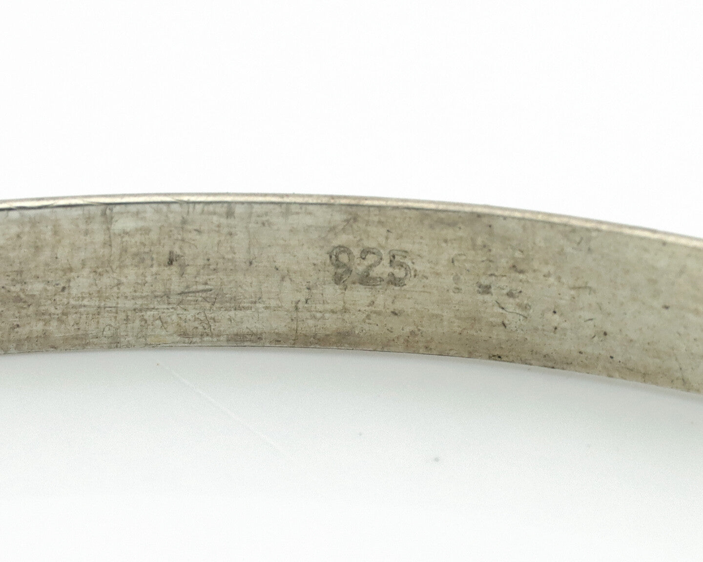 Navajo Bracelet SOLID .925 Silver Native American Artist C.80's