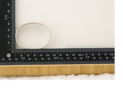 Navajo Bracelet 925 Silver Artist Signed Thomas Singer Cuff Made in the 1980's