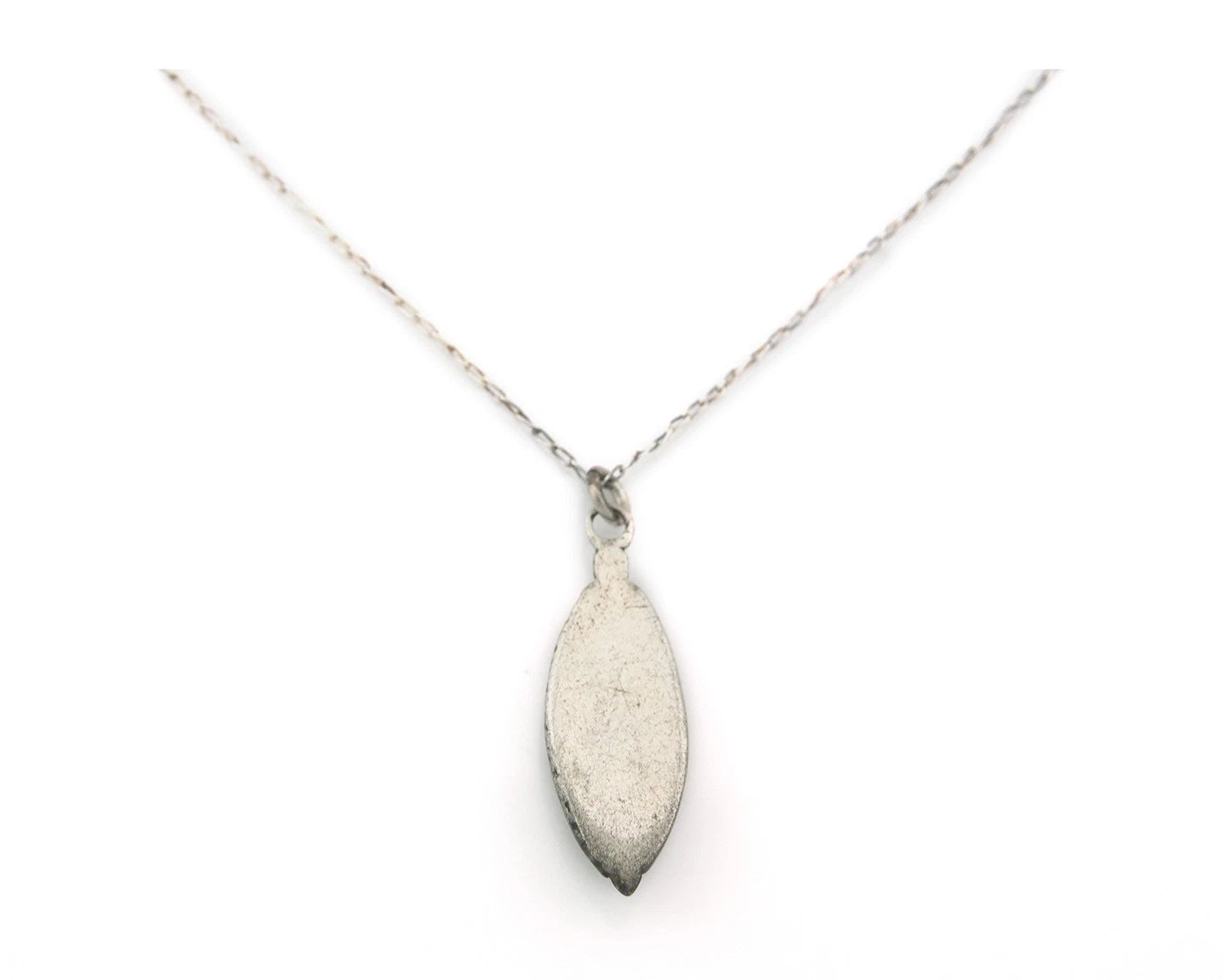 Navajo Necklace Sterling Silver Natural Blue Turquoise Vintage