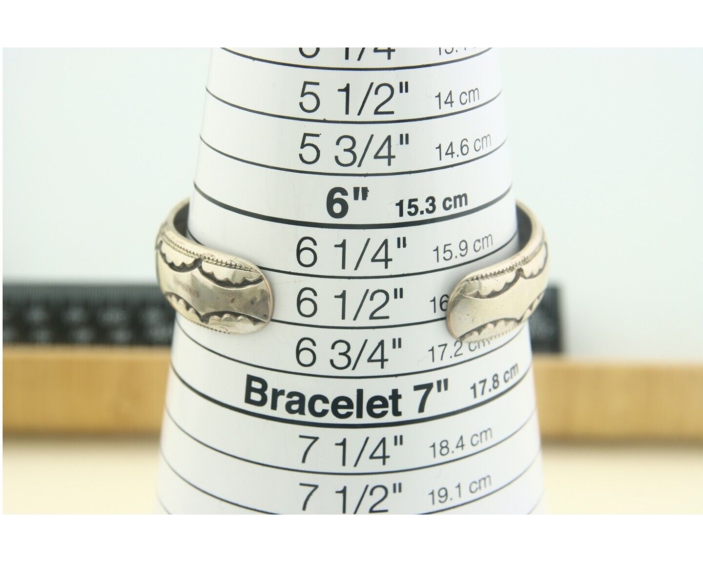 Navajo Bracelet 925 Silver Inlaid Turquoise Cuff Artist Signed LB C.80's