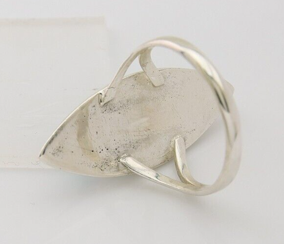 Navajo Ring 925 Silver Turquoise Shell Onyx Spiney Oyster Native Artist C.80's