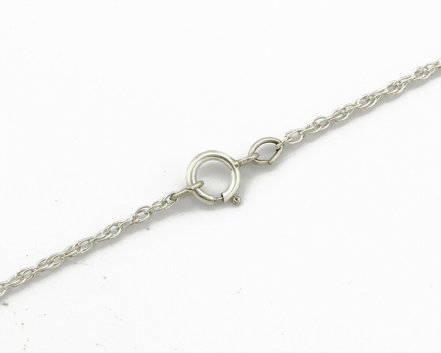 Navajo Inlaid Gemstone Pendant .925 Silver Handmade Signed Mouse Logo C.80's