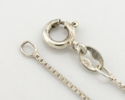 Navajo Kingman Turquoise Pendant .925 Silver Artist Signed Sunrise C.80's