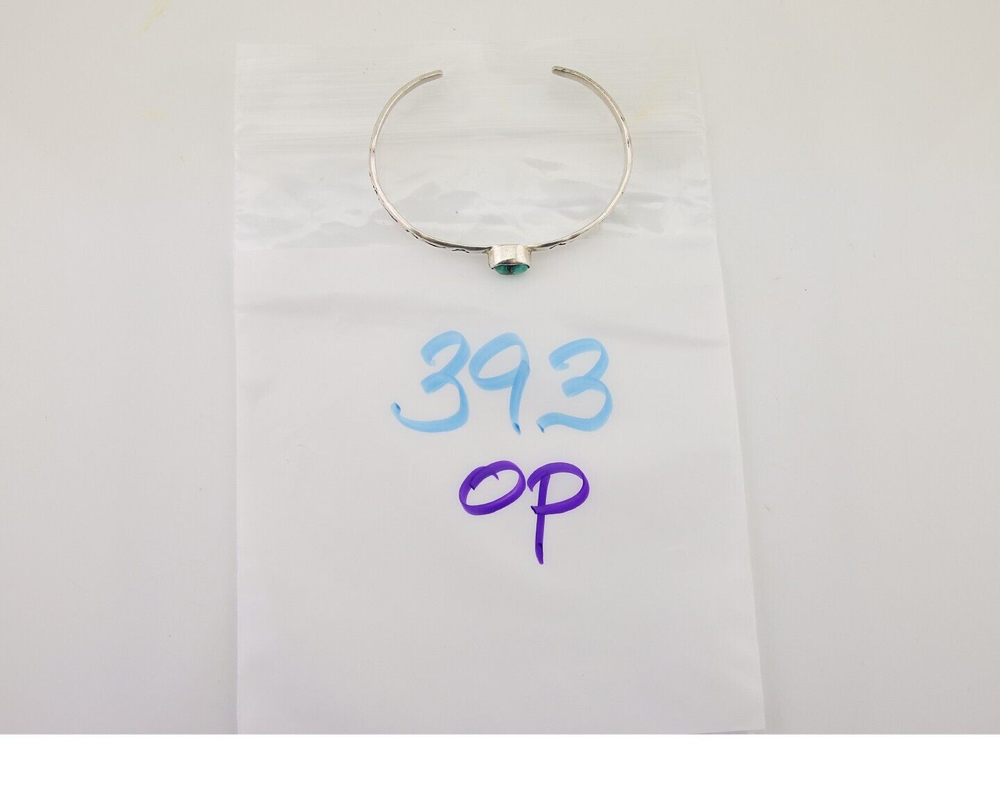 Navajo Hand Stamped Cuff Bracelet Turquoise 925 Silver Native American Artist