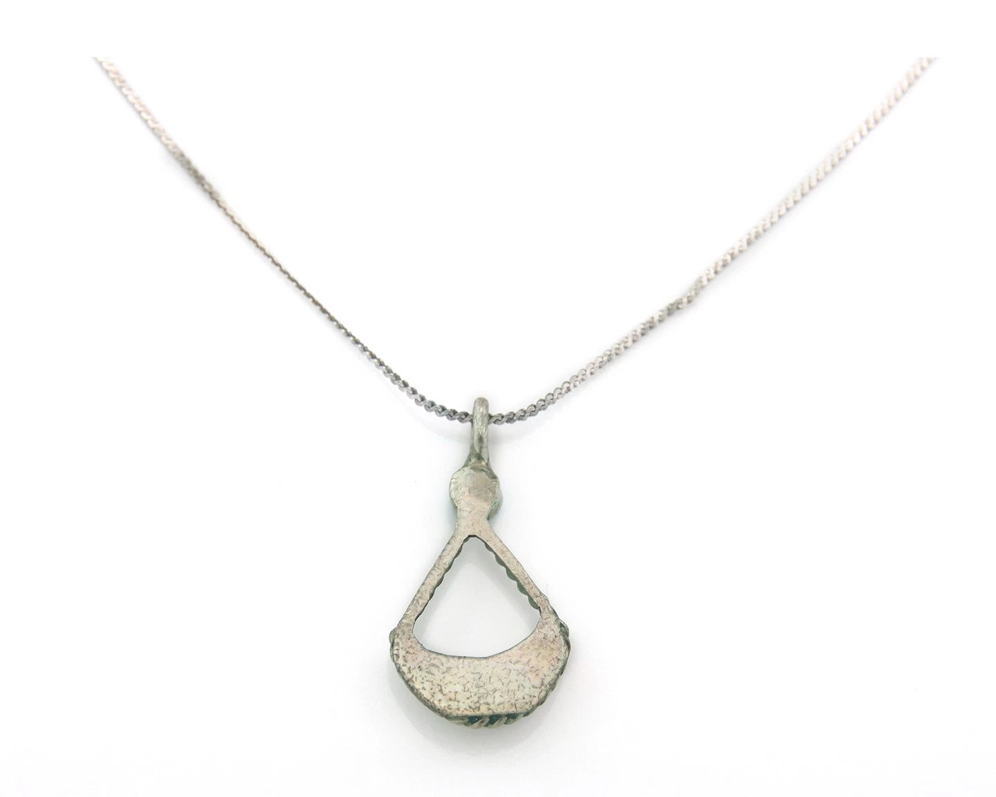 Navajo Necklace Sterling Silver Natural Blue Turquoise Vintage