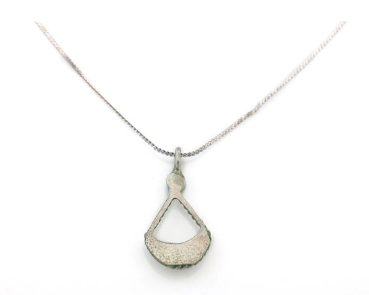 Navajo Necklace Sterling Silver Natural Blue Turquoise Vintage
