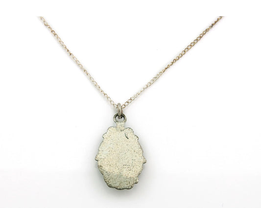 Navajo Necklace Sterling Silver Natural Blue Turquoise Handmade Vintage