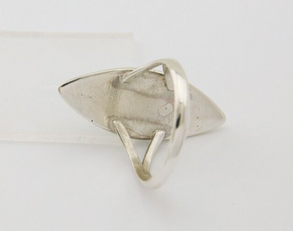 Navajo Ring 925 Silver Turquoise Shell Onyx Spiney Oyster Native Artist C80's