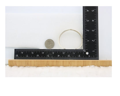 Navajo Cuff Bracelet Sterling Silver & Gold Vintage Signed RL