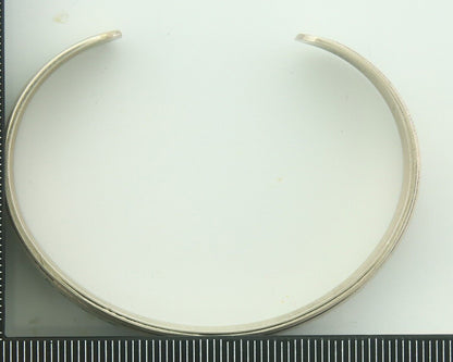 Navajo Bracelet 925 Silver Inlaid Turquoise Cuff Artist Signed NAKAI C.80's