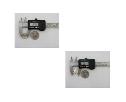 Navajo Shield Earrings 925 Silver Natural Turquoise Signed Nathaniel Curley C80s