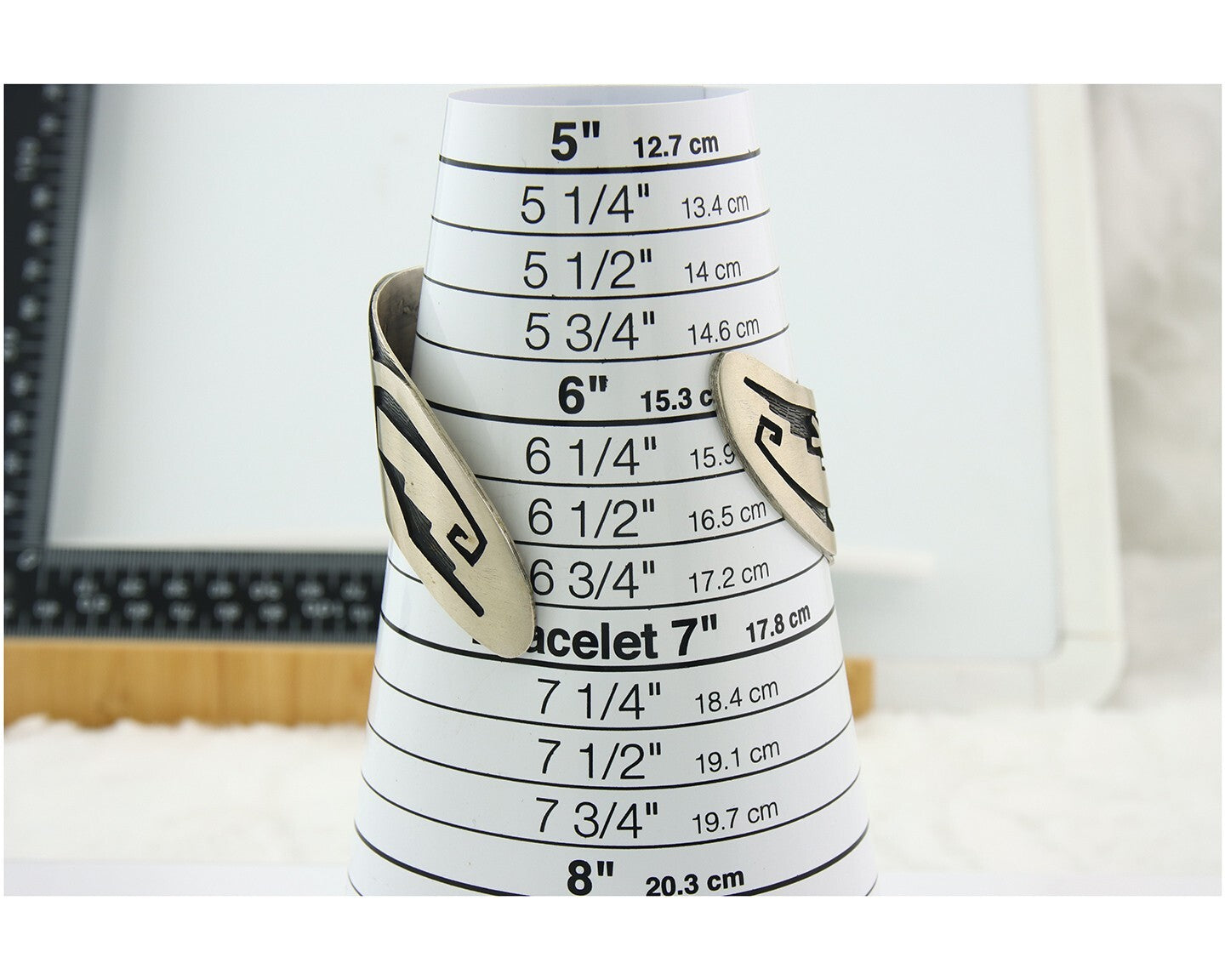 Vintage Hopi Bracelet 925 Silver Handmade Authentic Traditional