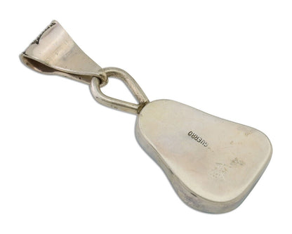 Navajo Necklace Pendant 925 Silver Turquoise Artist Tony Guerro C.80's