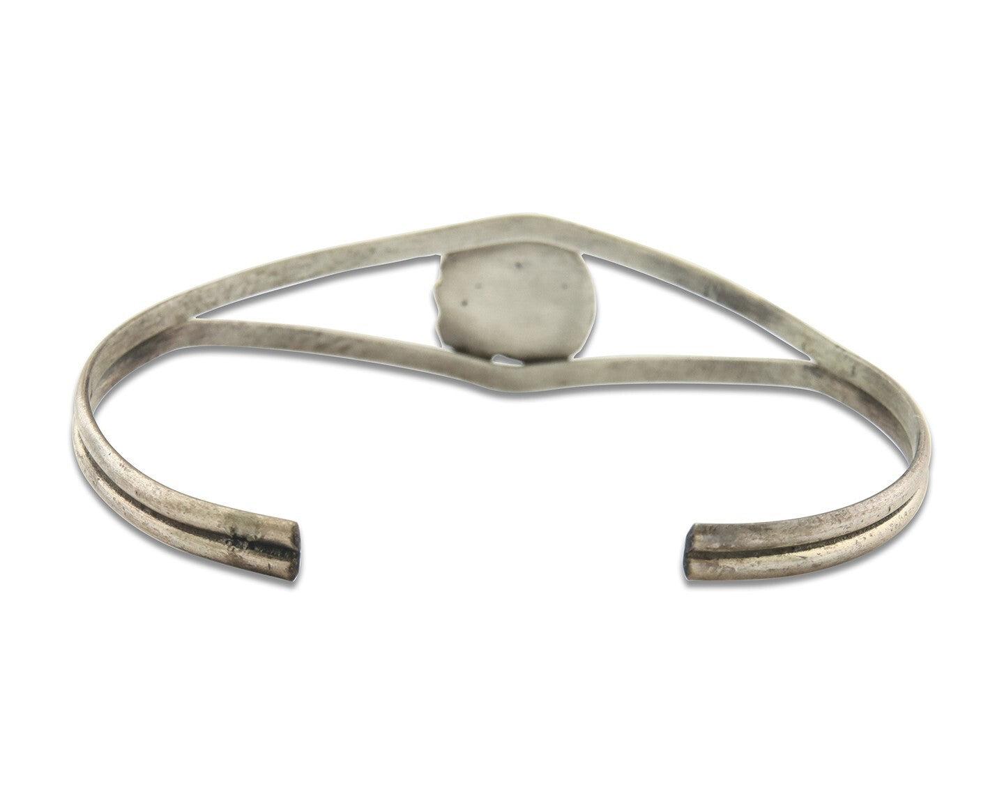 Vintage Navajo Bracelet 925 Silver Blue Turquoise Handmade Signed P