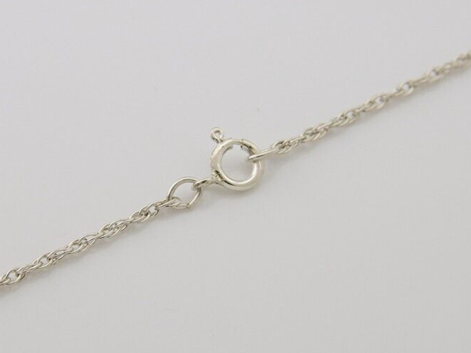 Navajo Necklace 925 Silver Natural Turquoise Artist Signed JLS? C.80's