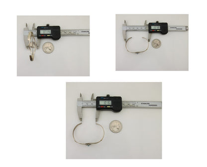 Navajo Paw Bracelet 925 Silver Blue Turquoise Native American Artist C.80's