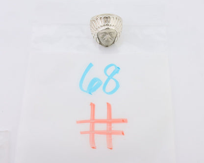 Indian Chief Ring 925 Sterling Silver SOLID CAST 925 STERLING SILVER Size 12.25