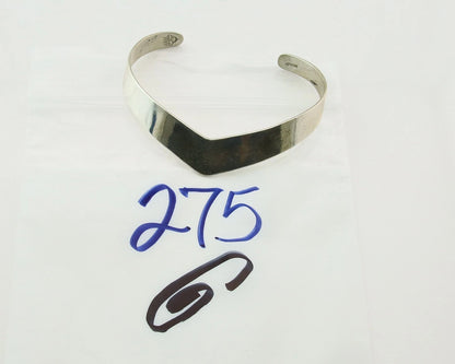 Navajo Cuff Bracelet 925 Sterling Silver Vintage Handmade Signed RainCloud