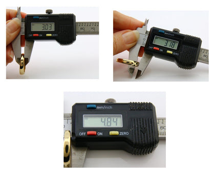 Natural Diamond Band 14k Solid Yellow Gold 3-Stone Ring