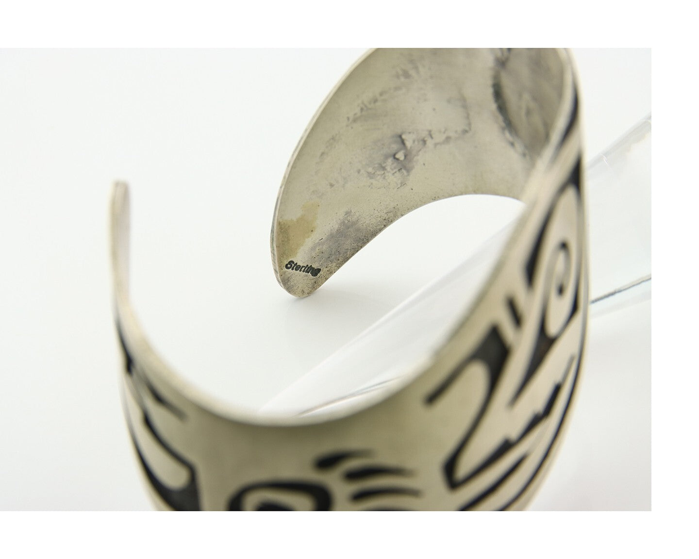 Vintage Hopi Bracelet 925 Silver Handmade Authentic Traditional