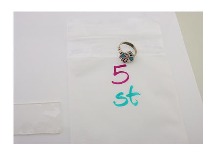 Navajo Handmade Bird Ring 925 Silver Turquoise Native Artist C.80's