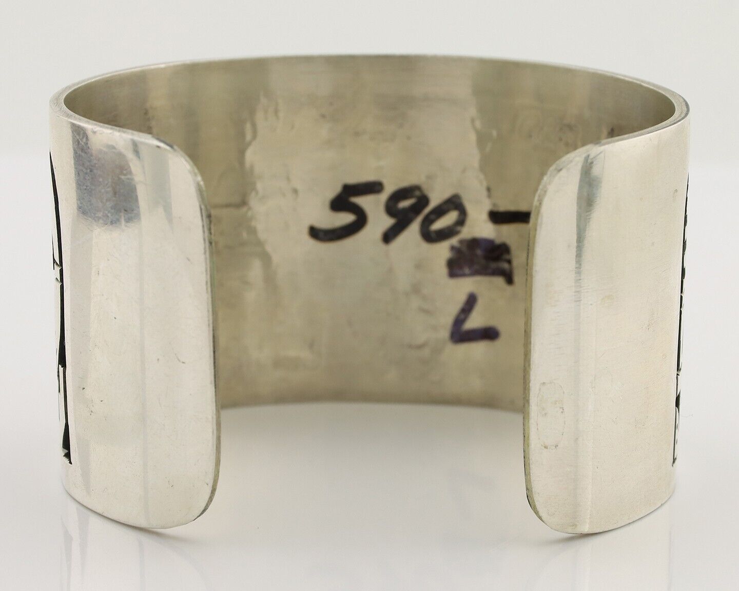 Navajo Kokopelli Bracelet 925 Silver Native American Artist Handmade C.80's