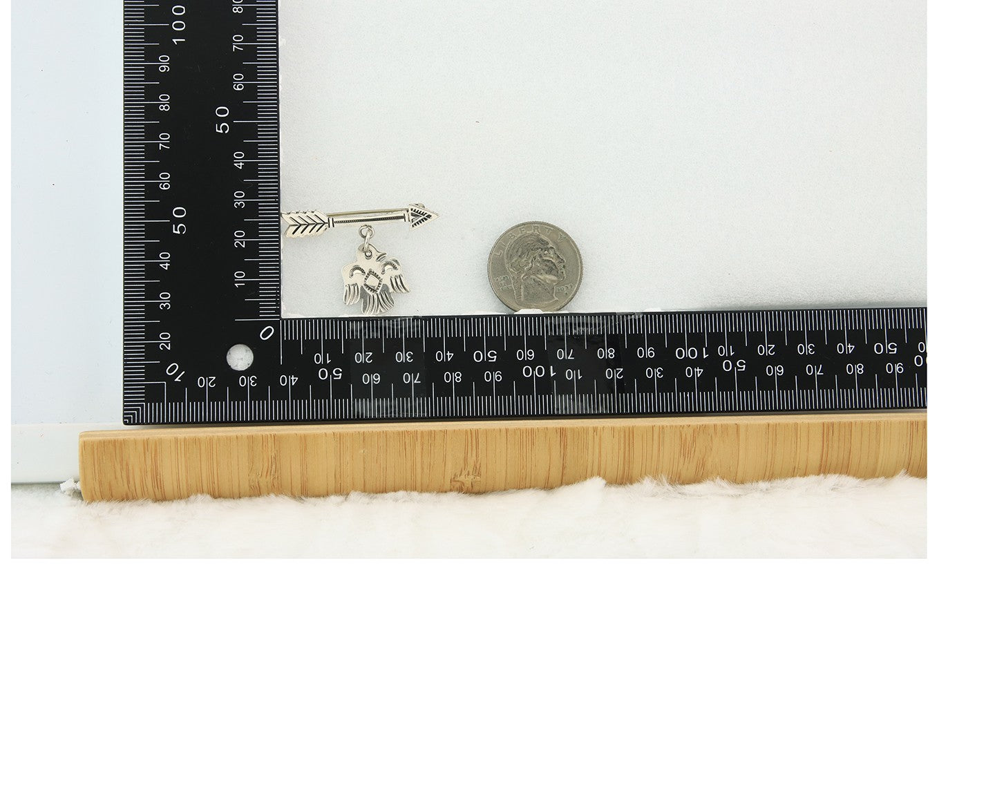 Navajo Pin Sterling Silver Thunderbird Arrow Artist Native American Artist