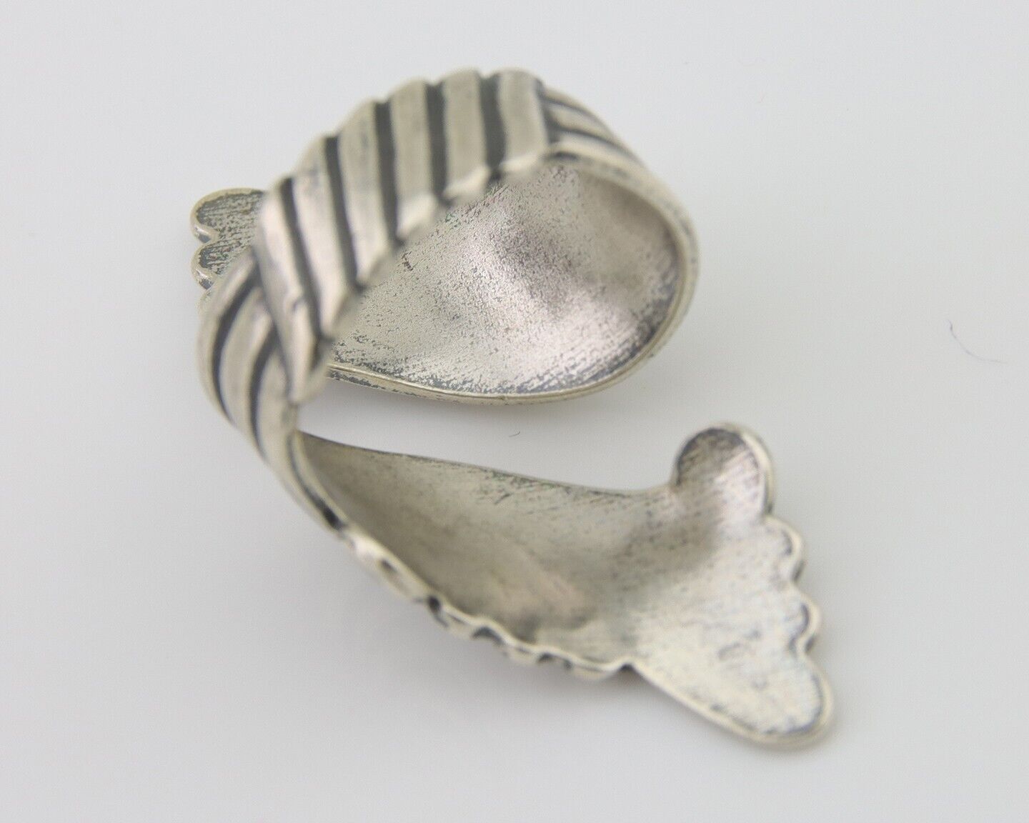 Navajo Adjustable Full Finger Ring 925 Silver Native American Size 5-9 C.80's