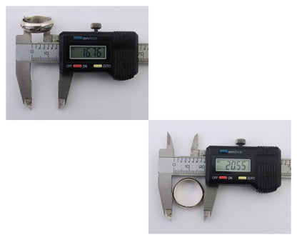 Navajo Hand Stamped Band 925 Silver 6.0 mm Signed Larry Chavez Size 6.5 C.80's