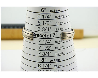 Navajo Bracelet 925 Silver Handmade Cuff Artist Signed TJB C.80's