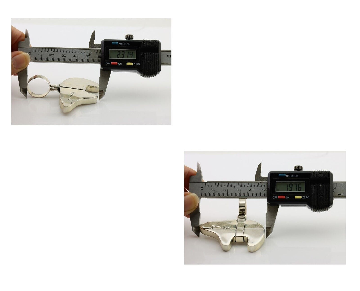 Navajo Spirit Bear Pendant 925 Sterling Silver Signed Nakai C.80's