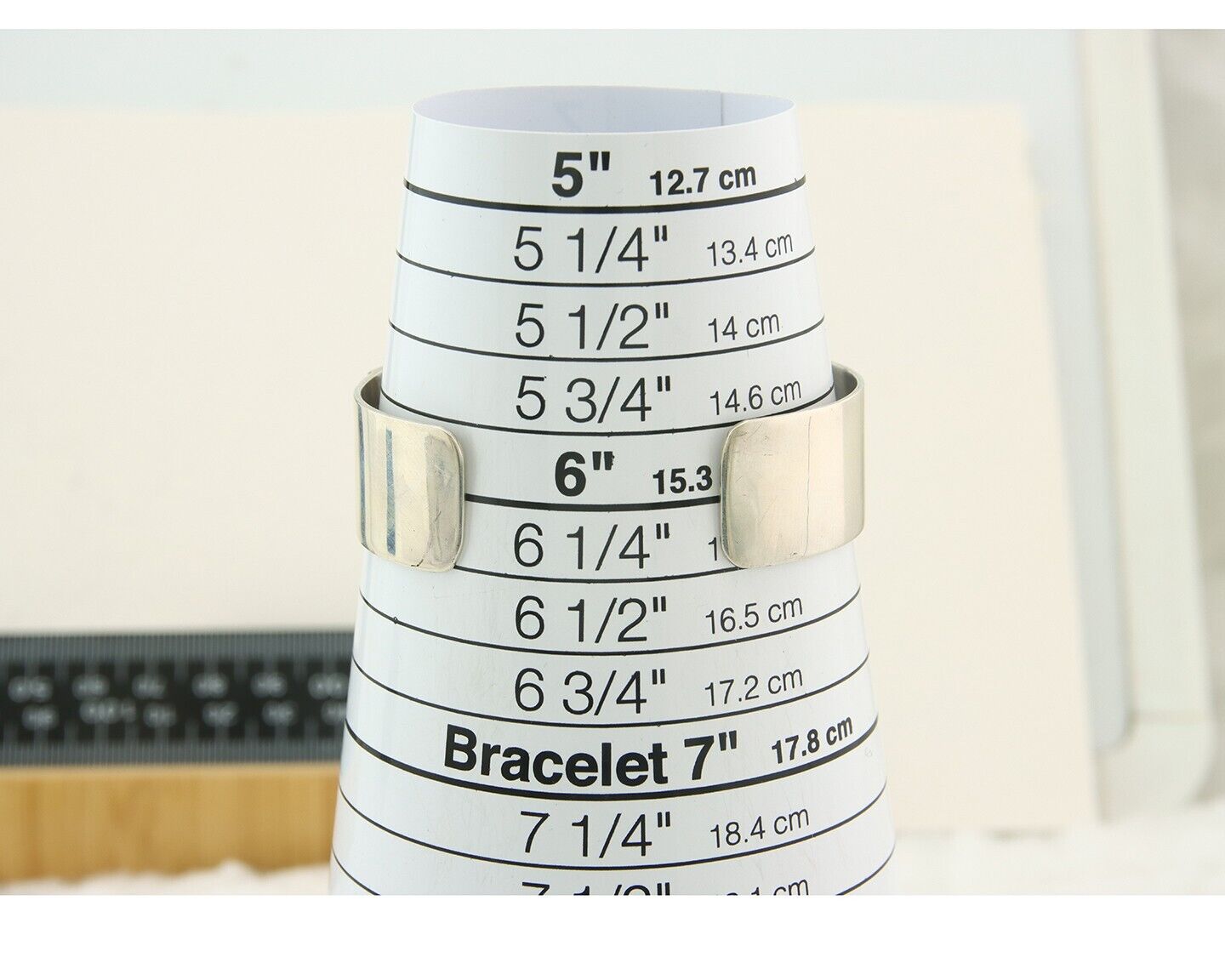 Navajo Bracelet Gold & 925 Silver Handmade 19 mm Wide Signed Thomas Singer C80s