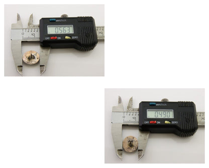 Navajo Hand Stamped Earrings 925 Silver Blue Turquoise Native Artist C.80's