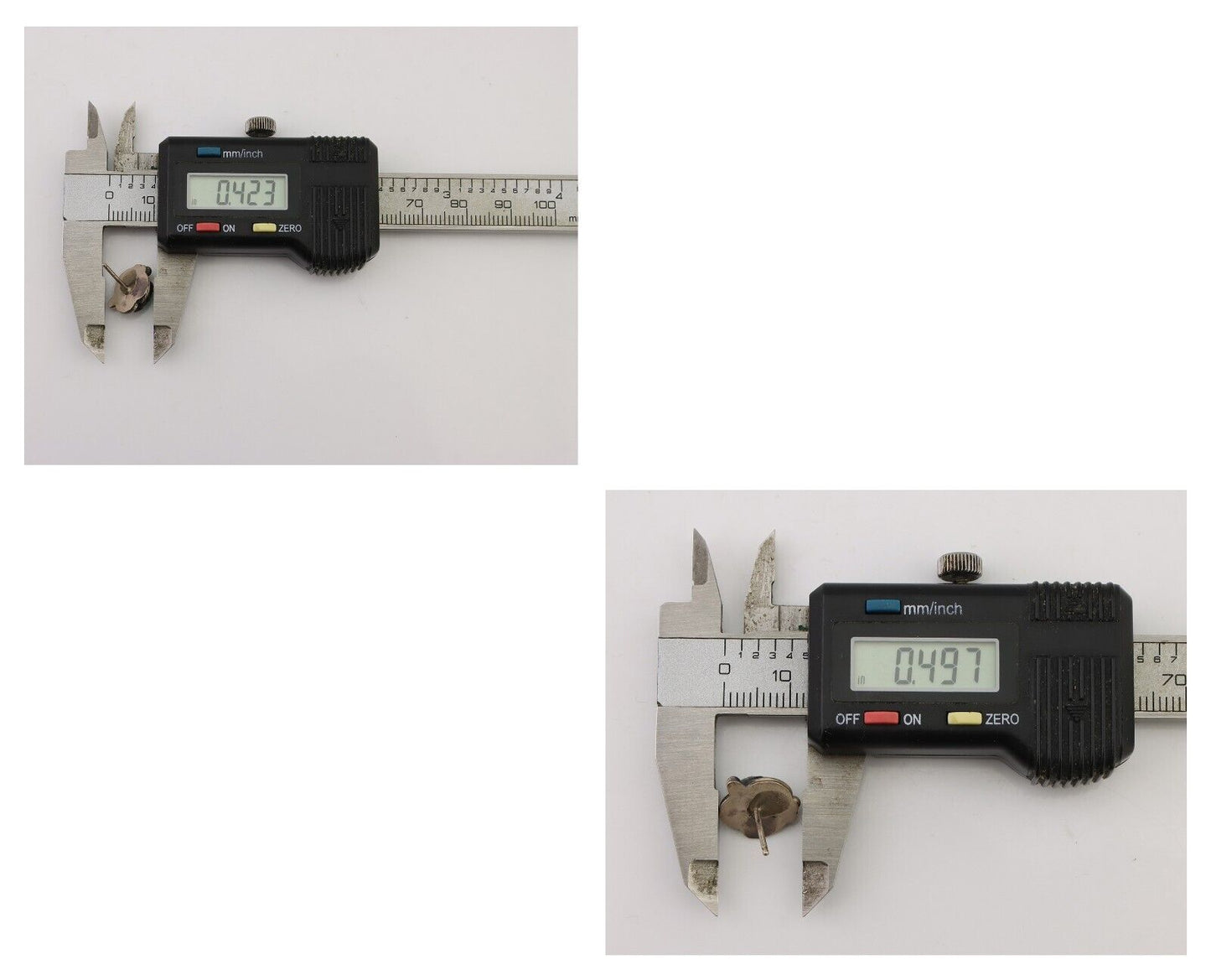 Navajo Handmade Earrings 925 Silver Natural Turquoise Native Artist C.80's