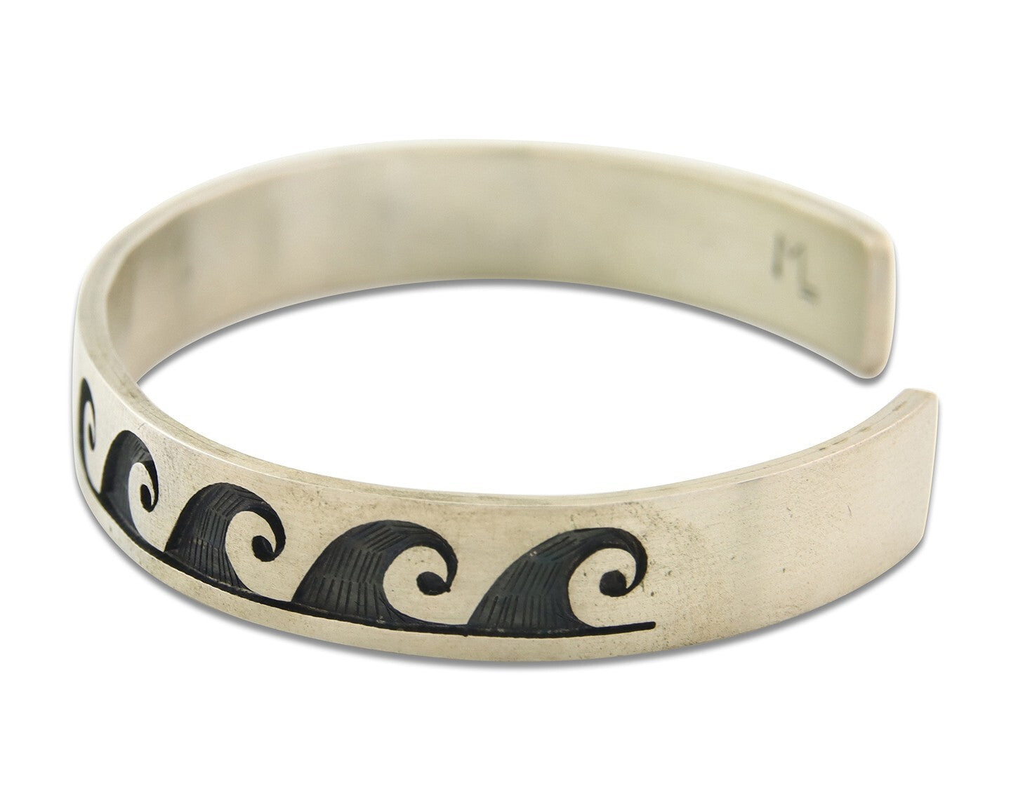 Vintage Hopi Bracelet 925 Silver Signed Effie Tawahongva & ML Authentic