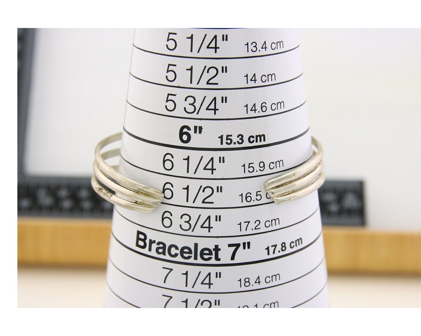 Navajo Bracelet 925 Silver Natural Onyx Cuff Native American Artist C.80's