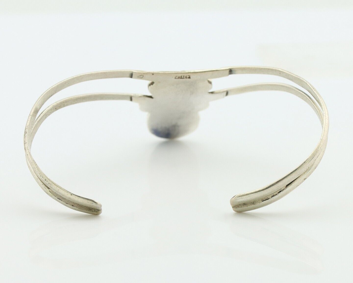 Navajo Bracelet 925 Silver Kingman Turquoise Artist Native American C.80's