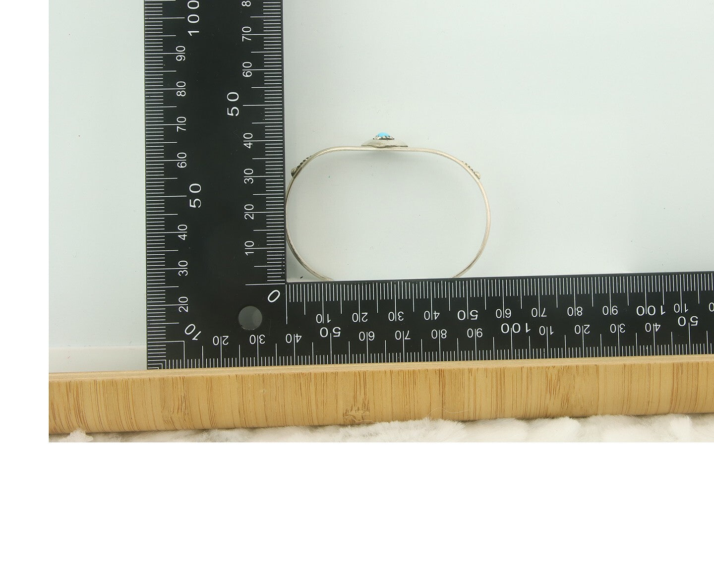 Navajo Bracelet 925 Silver Handmade Animal Claw Cuff Native American Artist C80s