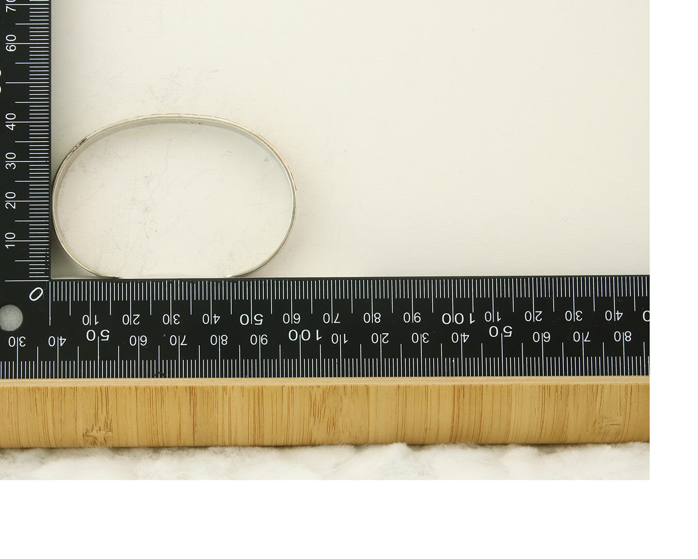 Navajo Bracelet Gold & 925 Silver Handmade 8.3 mm Wide Signed Thomas Singer C80s